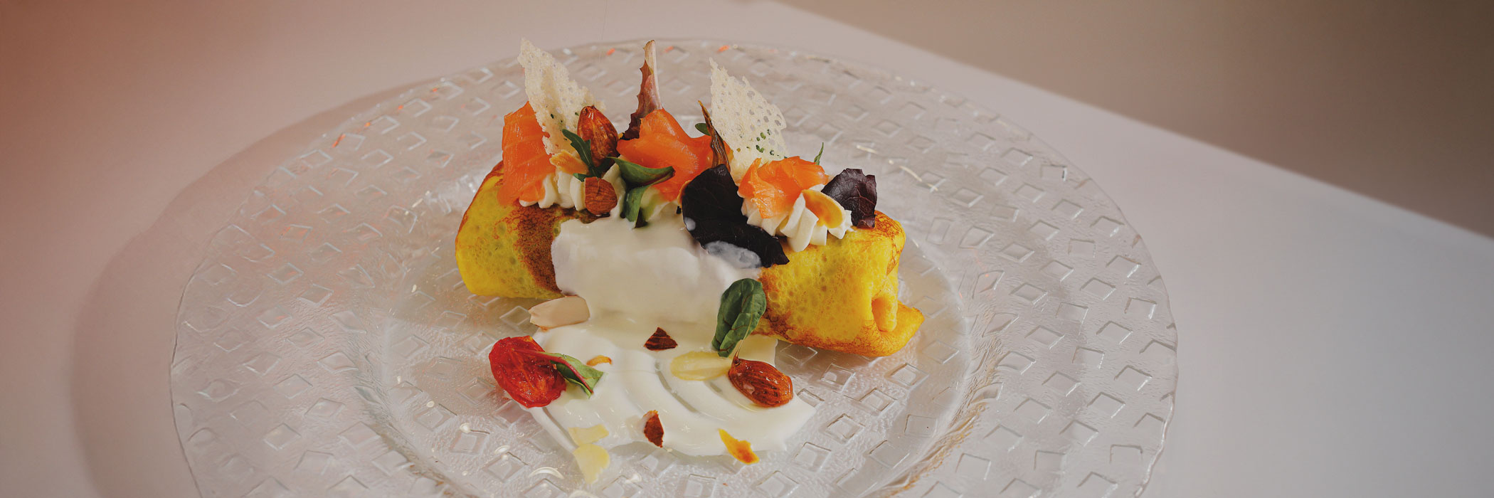 MAIA - ricetta per la realizzazione di crepes con salmone affumicato