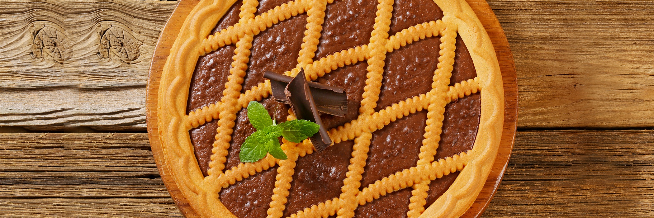 crostata al cioccolato