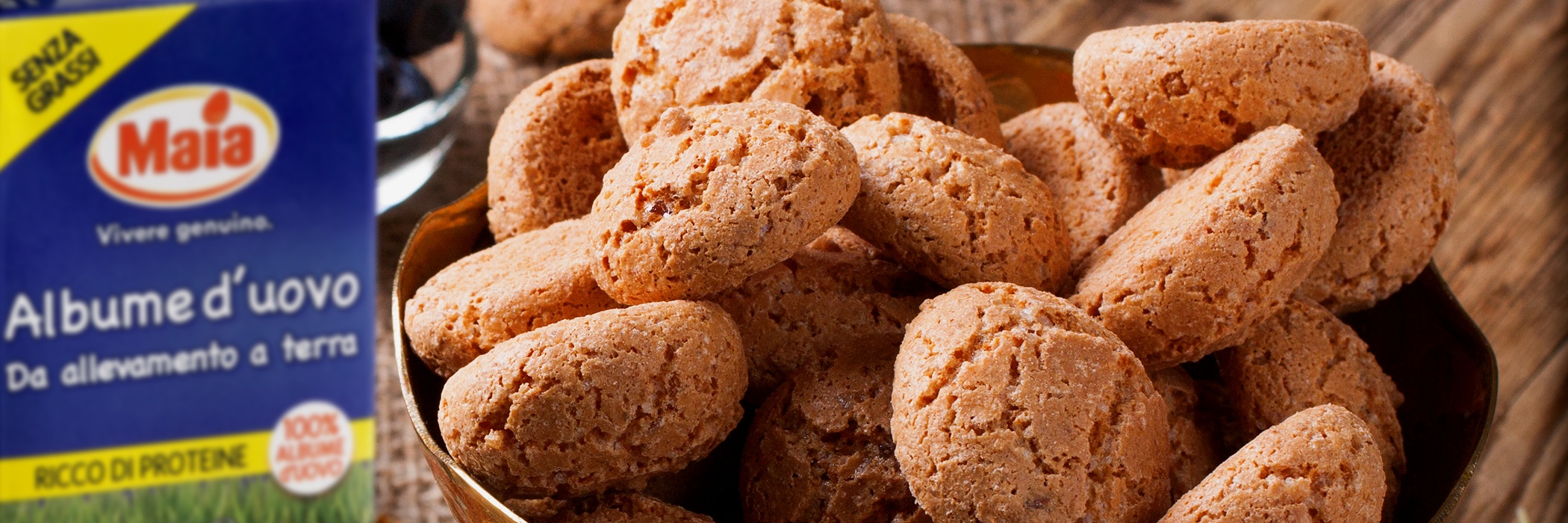 amaretti con albume