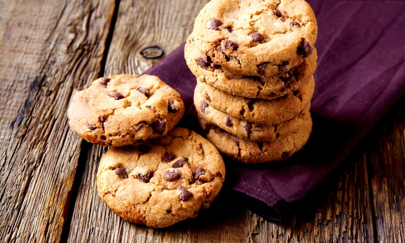 Cookies al cioccolato fatti in casa