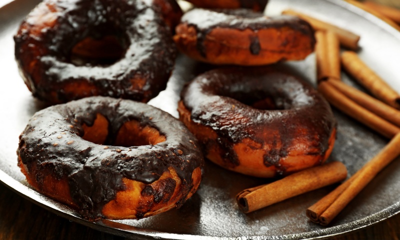 Donut al cioccolato