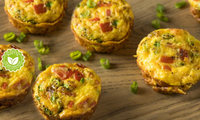 muffin salati con erba cipollina