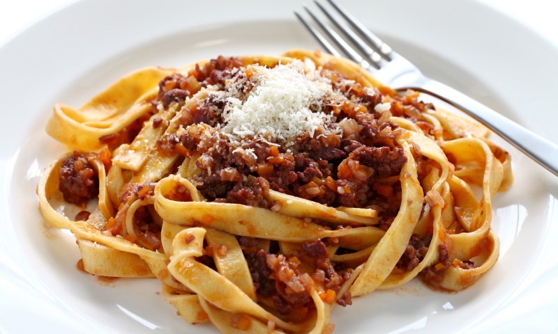 tagliatelle al ragù bolognese