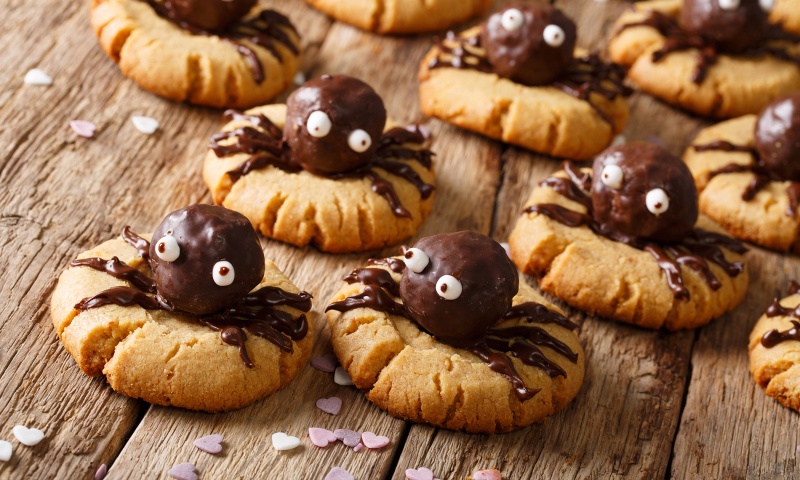 Biscotti alla zucca di Halloween