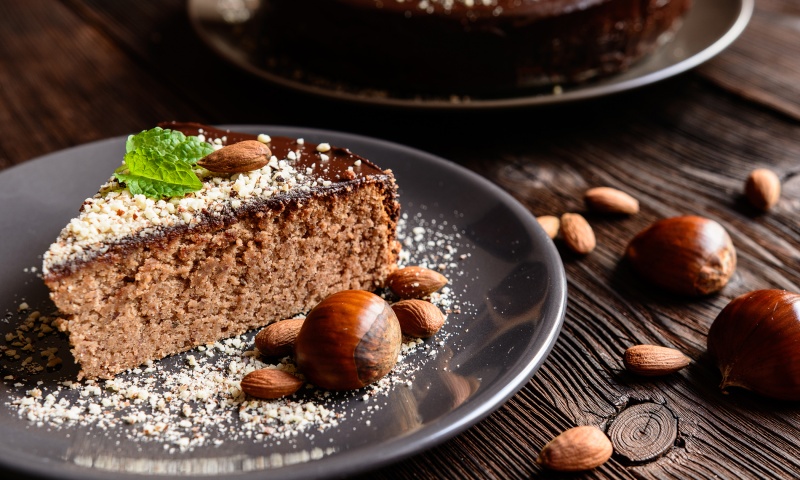 Torta di castagne