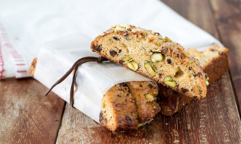 cantucci al pistacchio di Bronte