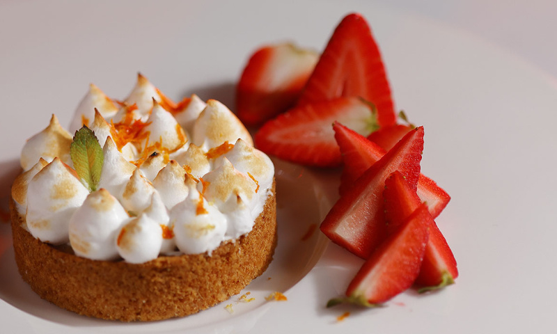 Maia ricetta lemonpie all'arancia