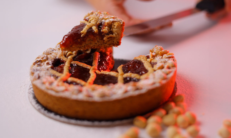 TORTA LINZER ALLE NOCCIOLE